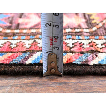 Load image into Gallery viewer, 6&#39;x7&#39;10&quot; Imperial Blue, Afghan Ersari With Turkish Knot, Caucasian Design Revival, Vegetable Dyes, Densely Woven, Hand Knotted, Soft And Velvety Wool, Oriental Rug FWR3504