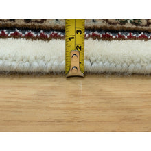 Load image into Gallery viewer, 5&#39;x7&#39; Ivory Fish Design Tabriz Mahi Wool Hand Knotted Oriental Rug FWR351960