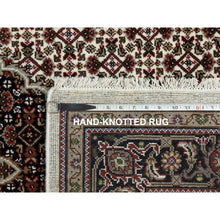 Load image into Gallery viewer, 5&#39;x7&#39; Ivory Fish Design Tabriz Mahi Wool Hand Knotted Oriental Rug FWR351960