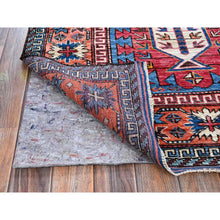 Load image into Gallery viewer, 6&#39;x7&#39;8&quot; Carolina Blue, Afghan Ersari With Turkish Knot, Caucasian Design Revival, Vegetable Dyes, Densely Woven, Hand Knotted, Soft Wool, Oriental Rug FWR3528