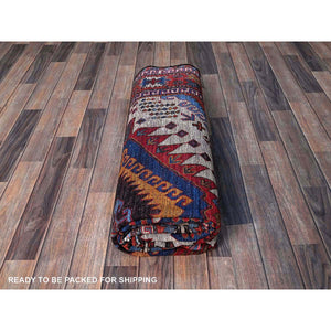 6'x8'6" Alabaster White, Afghan Ersari With Turkish Knot, Caucasian Design Revival, Ancient Bird Figurines, Vegetable Dyes, Densely Woven, Hand Knotted, Soft Wool, Oriental Rug FWR3534