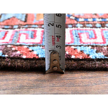 Load image into Gallery viewer, 6&#39;x8&#39;6&quot; Alabaster White, Afghan Ersari With Turkish Knot, Caucasian Design Revival, Ancient Bird Figurines, Vegetable Dyes, Densely Woven, Hand Knotted, Soft Wool, Oriental Rug FWR3534