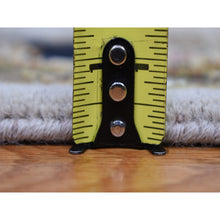 Load image into Gallery viewer, 6&#39;x9&#39;3&quot; Black Half Wool And Half Silk Thick And Plush Rajasthan Hand Knotted Oriental Rug FWR354096