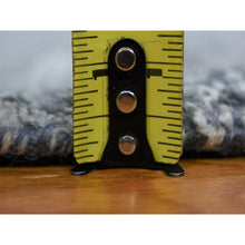 Load image into Gallery viewer, 4&#39;x4&#39; Round Gray Wool And Pure Silk Jewellery Design Hand Knotted Oriental Rug FWR354150