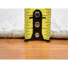 Load image into Gallery viewer, 2&#39;5&quot;x10&#39;1&quot; Abstract Design Wool And Silk Hi-low Pile Denser Weave Runner Hand Knotted Oriental Rug FWR354480