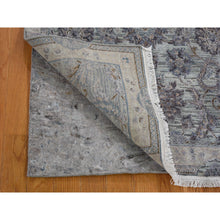 Load image into Gallery viewer, 3&#39;x5&#39;2&quot; Silk With Textured Wool Mughal Design Hand Knotted Oriental Rug FWR354978
