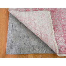 Load image into Gallery viewer, 2&#39;8&quot;x11&#39;10&quot; Broken Persian Design Runner Tone On Tone Wool And Silk Rug FWR355224