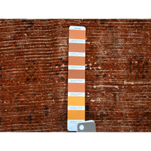 Load image into Gallery viewer, 5&#39;x11&#39;2&quot; Gallery Size Overdyed Persian Malayer Worn Wool Hand Knotted Oriental Rug FWR355284