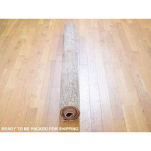 Load image into Gallery viewer, 5&#39;x11&#39;2&quot; Gallery Size Overdyed Persian Malayer Worn Wool Hand Knotted Oriental Rug FWR355284
