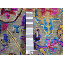 Load image into Gallery viewer, 11&#39;10&quot;x15&#39; Oversized Sari Silk And Textured Wool Colorful Maharaja Hand Knotted Oriental Rug FWR355584