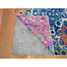 Load image into Gallery viewer, 11&#39;10&quot;x15&#39;  The Peacock, Oversized Sari Silk Colorful Hand Knotted Oriental Rug FWR355590