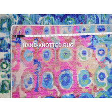 Load image into Gallery viewer, 11&#39;10&quot;x15&#39;  The Peacock, Oversized Sari Silk Colorful Hand Knotted Oriental Rug FWR355590
