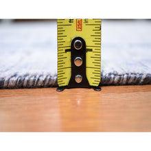 Load image into Gallery viewer, 11&#39;10&quot;x15&#39;2&quot; Dimensional Curtains Gray Oversized Silk With Textured Wool Hand Knotted Oriental Rug FWR355608