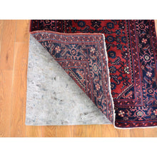 Load image into Gallery viewer, 2&#39;8&quot;x16&#39;8&quot; Red Antique Persian Hamadan Xl Runner Fish Design Dense Weave Oriental Rug FWR355782