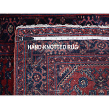 Load image into Gallery viewer, 2&#39;8&quot;x16&#39;8&quot; Red Antique Persian Hamadan Xl Runner Fish Design Dense Weave Oriental Rug FWR355782