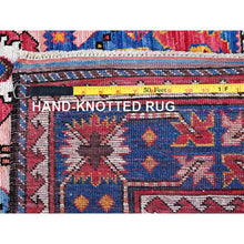 Load image into Gallery viewer, 5&#39;1&quot;x7&#39;3&quot; Peach Color, Afghan Ersari With Turkish Knot, Caucasian Design Revival, Vegetable Dyes, Densely Woven, Soft And Velvety Wool, Hand Knotted, Oriental Rug FWR3552