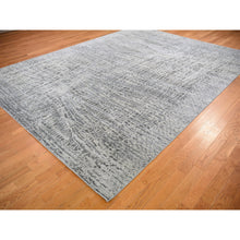 Load image into Gallery viewer, 9&#39;x12&#39;1&quot; The Lost Branches, Silk With Textured Wool Hand Knotted Oriental Rug FWR356214