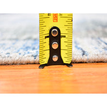 Load image into Gallery viewer, 5&#39;1&quot;x7&#39; The Intertwined Passage, Silk With Textured Wool Hand Knotted Oriental Rug FWR356886