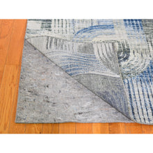 Load image into Gallery viewer, 8&#39;x10&#39;2&quot; The Intertwined Passage, Silk With Textured Wool Hand Knotted Oriental Rug FWR356970