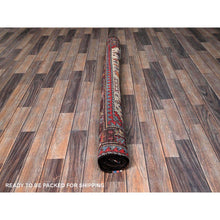 Load image into Gallery viewer, 5&#39;2&quot;x6&#39;8&quot; Parchment White, Afghan Ersari With Turkish Knot, Caucasian Design Revival, Vegetable Dyes, Densely Woven, Hand Knotted, Soft And Shiny Wool, Oriental Rug FWR3564