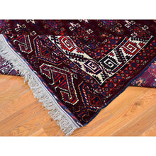 Load image into Gallery viewer, 6&#39;7&quot;x9&#39;6&quot; Red Vintage Turkoman Yomut Bokara Main Rug 300 Kpsi Soft And Supple Pure Wool Hand Knotted Clean Oriental FWR357744