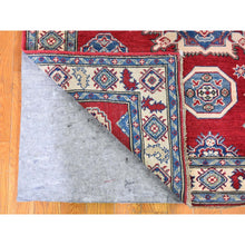 Load image into Gallery viewer, 3&#39;10&quot;x17&#39;3&quot; Extra Long Wide Kazak Runner Hand Knotted Natural Wool Oriental Rug FWR358194
