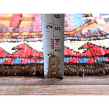 Load image into Gallery viewer, 5&#39;x6&#39;7&quot; Cantaloupe Orange, Afghan Ersari With Turkish Knot, Caucasian Design Revival, Vegetable Dyes, Densely Woven, Hand Knotted, Soft Wool, Oriental Rug FWR3576