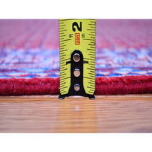 Load image into Gallery viewer, 4&#39;6&quot;x10&#39;9&quot; Vintage Persian Serab Runner All Over Repetitive Design Natural Wool Hand Knotted Good Condition Clean Oriental Rug FWR358218