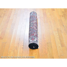 Load image into Gallery viewer, 3&#39;6&quot;x6&#39;3&quot; Vintage Persian Bakhtiar Herati Fish All Over Design Hand Knotted Oriental Rug FWR358302