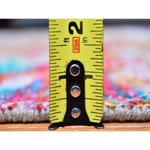 Load image into Gallery viewer, 9&#39;x12&#39;3&quot; Real Pure Silk Colorful Abstract Design Hand Knotted Oriental Rug FWR358350