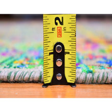 Load image into Gallery viewer, 5&#39;x7&#39; Colorful Sari Silk Mamluk Design Hand Knotted Oriental Rug FWR358368