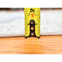 Load image into Gallery viewer, 4&#39;x12&#39;5&quot; The Intertwined Passage, Silk With Textured Wool Hand Knotted Wide Runner Oriental Rug FWR358392