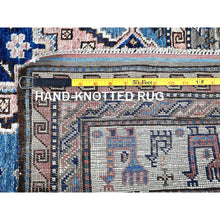 Load image into Gallery viewer, 5&#39;x6&#39;3&quot; Crepe Pink, Afghan Ersari With Turkish Knot, Caucasian Design Revival, Ancient Bird Figurines, Vegetable Dyes, Densely Woven, Hand Knotted, Soft Wool, Oriental Rug FWR3582