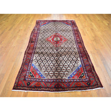 Load image into Gallery viewer, 4&#39;9&quot;x10&#39;1camel Hair Wide And Long New Persian Serab Tribal Weaving Pure Wool Hand Knotted Oriental Rug FWR359142