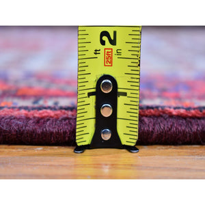 4'9"x10'1camel Hair Wide And Long New Persian Serab Tribal Weaving Pure Wool Hand Knotted Oriental Rug FWR359142