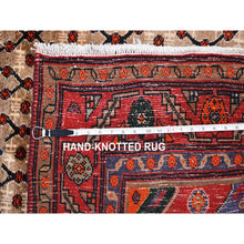 Load image into Gallery viewer, 4&#39;9&quot;x10&#39;1camel Hair Wide And Long New Persian Serab Tribal Weaving Pure Wool Hand Knotted Oriental Rug FWR359142