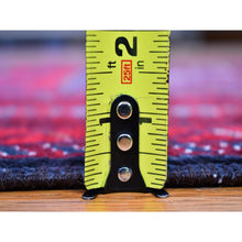 Load image into Gallery viewer, 3&#39;5&quot;x6&#39;1&quot; Vintage Persian Baluch With Bashir Design Red Organic Wool Hand Knotted Oriental Rug FWR359310