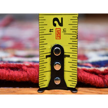 Load image into Gallery viewer, 3&#39;3&quot;x4&#39;7&quot; Red New Persian Hamadan Flower Medallion Design Hand Knotted Oriental Rug FWR359592