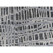 Load image into Gallery viewer, 7&#39;10&quot;x10&#39; The Lost Branches, Silk With Textured Wool Hand Knotted Oriental Rug FWR359700