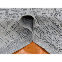 Load image into Gallery viewer, 7&#39;10&quot;x10&#39; The Lost Branches, Silk With Textured Wool Hand Knotted Oriental Rug FWR359700