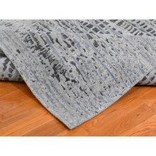 Load image into Gallery viewer, 7&#39;10&quot;x10&#39; The Lost Branches, Silk With Textured Wool Hand Knotted Oriental Rug FWR359700
