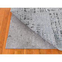 Load image into Gallery viewer, 7&#39;10&quot;x10&#39; The Lost Branches, Silk With Textured Wool Hand Knotted Oriental Rug FWR359700