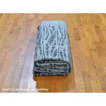 Load image into Gallery viewer, 7&#39;10&quot;x10&#39; The Lost Branches, Silk With Textured Wool Hand Knotted Oriental Rug FWR359700