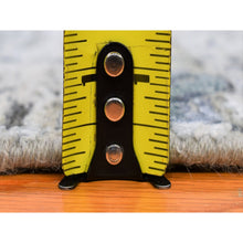 Load image into Gallery viewer, 3&#39;x5&#39;2&quot; Khotan Design Pure Silk With Textured Wool Gray Hand Knotted Oriental Rug FWR359724