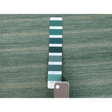 Load image into Gallery viewer, 9&#39;3&quot;x12&#39;1&quot; Hand Woven Nomadic Design Light Green Flat Weave Kilim Natural Wool Reversible Oriental Rug FWR360132
