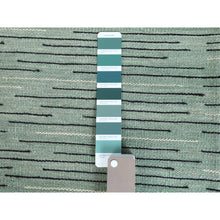 Load image into Gallery viewer, 8&#39;2&quot;x10&#39;1&quot; Hand Woven Flat Weave Nomadic Stripe Design Kilim Organic Wool Reversible Oriental Rug FWR360186