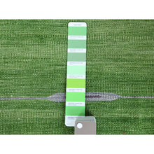 Load image into Gallery viewer, 6&#39;2&quot;x9&#39;2&quot; Flat Weave Kilim Pure Stripe Design Wool Hand Woven Reversible Oriental Rug FWR360570