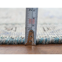 Load image into Gallery viewer, 6&#39;2&quot;x9&#39;7&quot; Red Clean Natural Wool Shabby Chic Distressed Old Persian Tabriz Medallion Design Hand Knotted Oriental Rug FWR361116