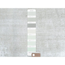 Load image into Gallery viewer, 7&#39;6&quot;x12&#39;10&quot; Beige, Vintage Persian Kerman, Distressed Look, Worn Wool, Sheared Low, Hand Knotted, Oriental Rug FWR370344