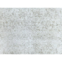 Load image into Gallery viewer, 7&#39;6&quot;x12&#39;10&quot; Beige, Vintage Persian Kerman, Distressed Look, Worn Wool, Sheared Low, Hand Knotted, Oriental Rug FWR370344